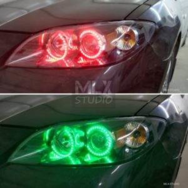 Mazda 3 (2008 г.в.). RGB ангельские глазки
