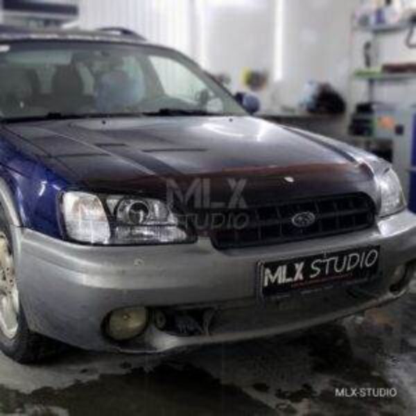 Subaru Outback (2001 г.в.). Светодиодные линзы